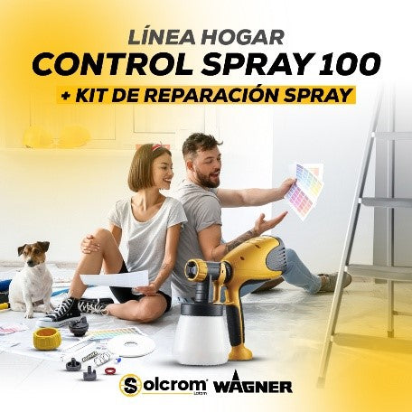 Combo Pulverizador Control Spray 100 + Kit De Reparación