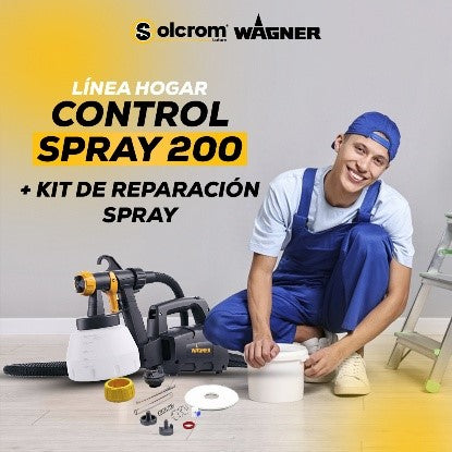Combo Pulverizador Control Spray 200 + Kit De Reparación